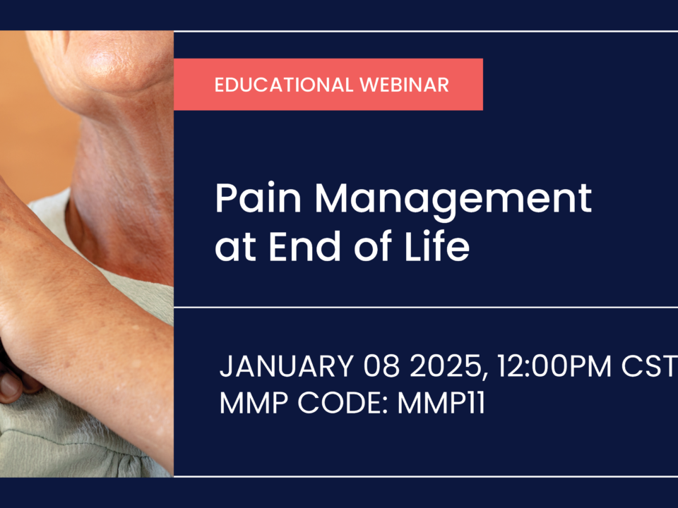 Pain Management at End of Life